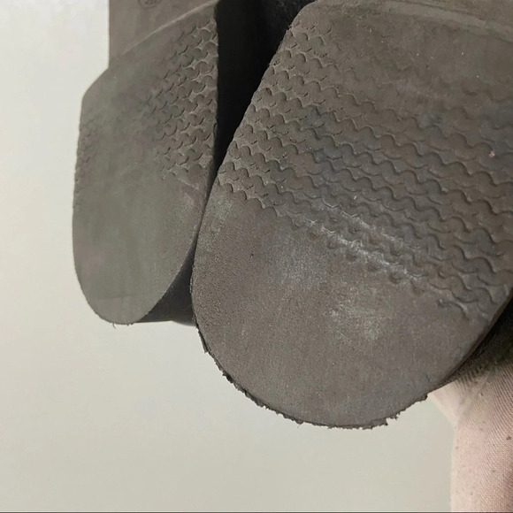 NOMADS Leather Loafer Arch Preserver Shoe Size 9.5 Wide Maroon Lace Up Preppy - Picture 11 of 15